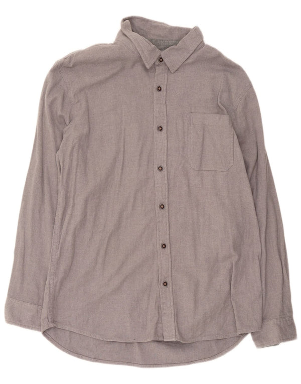 Lee Camisa De Franela Regular Fit Para Hombre XL Algodón Gris