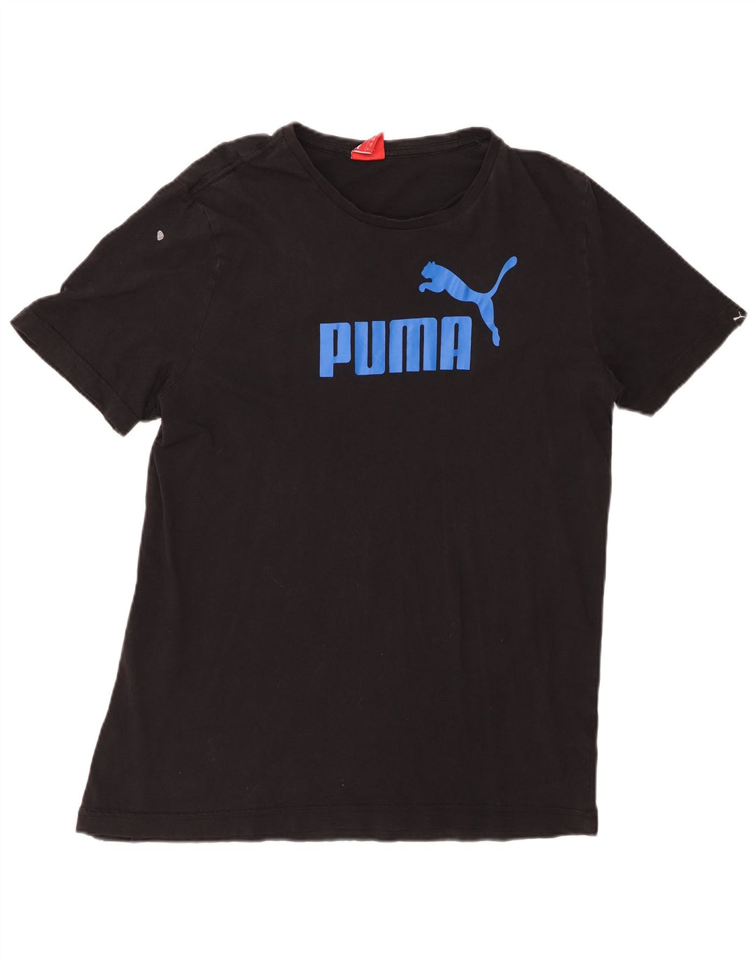 PUMA - Camiseta gráfica para hombre, talla grande, color negro