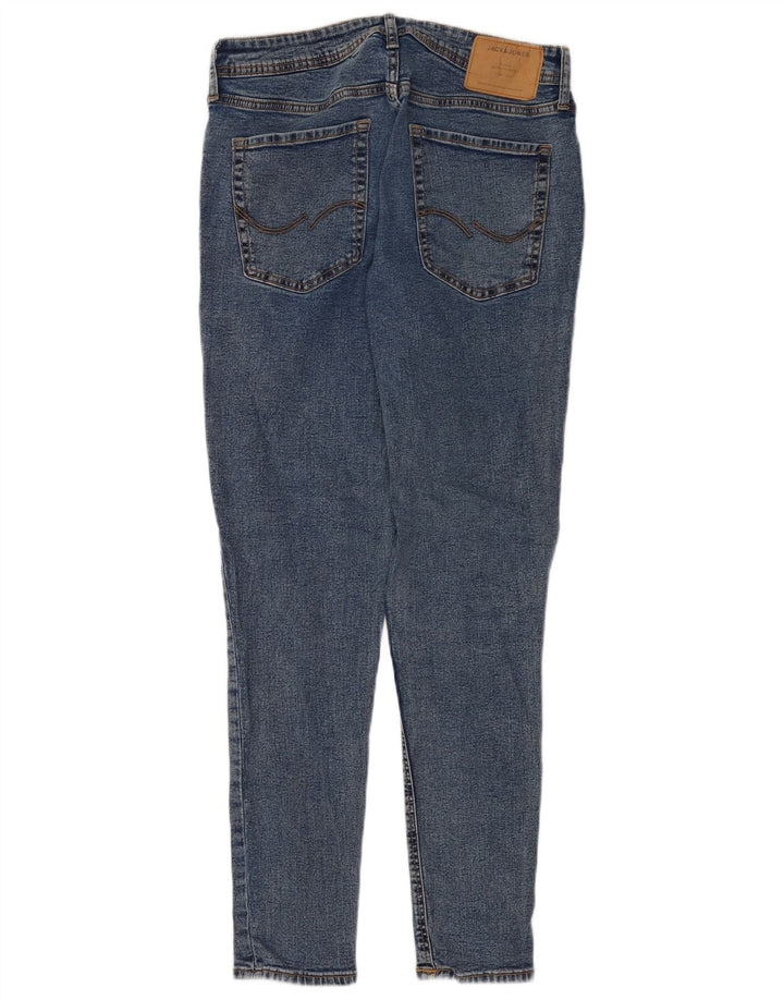 JACK & JONES Vaqueros ajustados para hombre W33 L32 Algodón azul