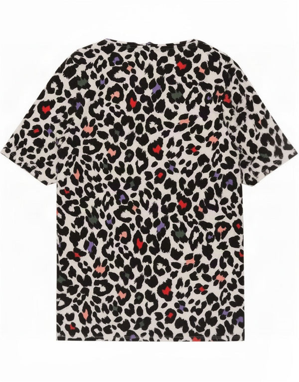 Marks & Spencer Camiseta para mujer Top UK 46 Large Estampado animal multicolor