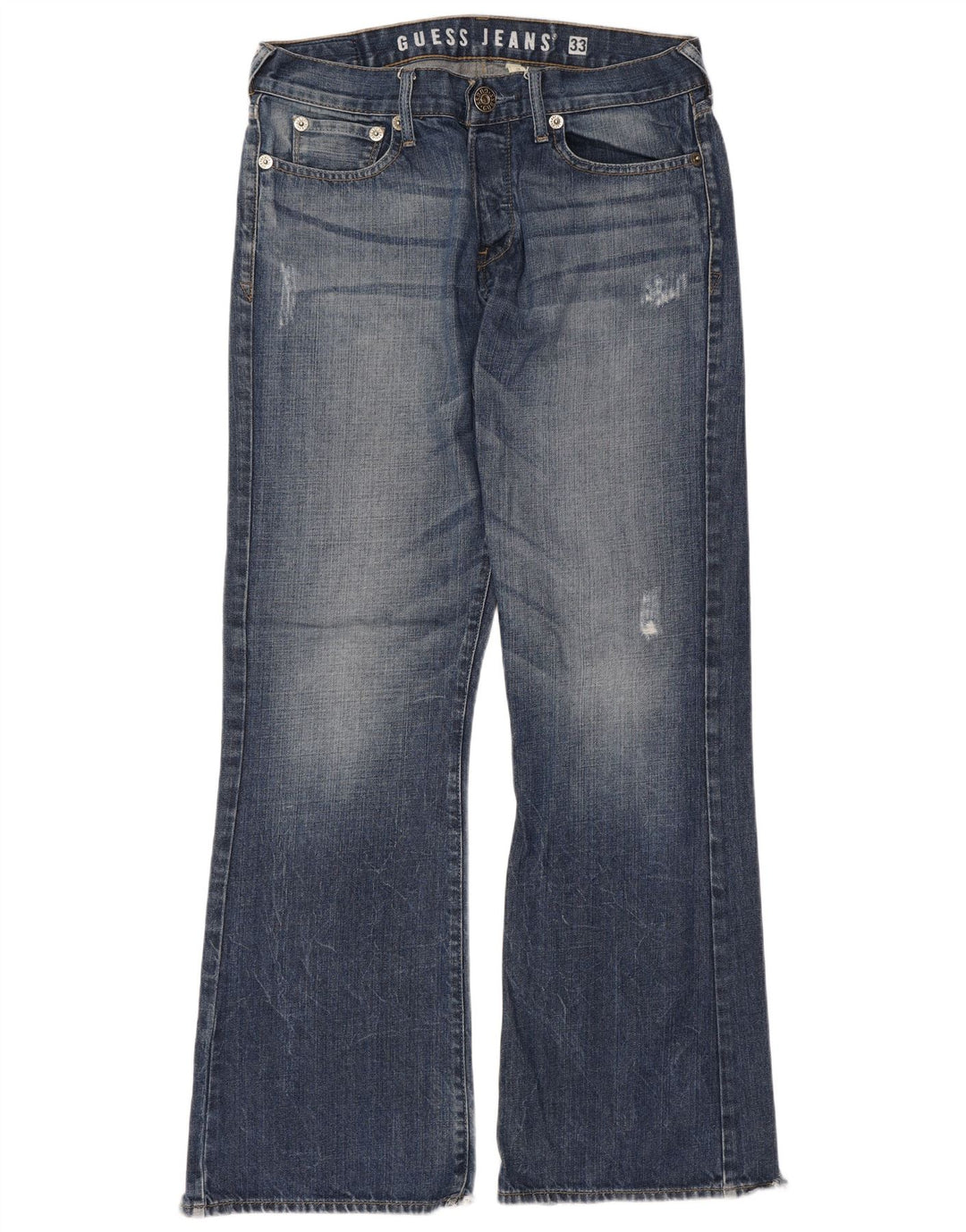 Vaqueros Guess Mujer Bootcut W33 L33 Algodón Azul