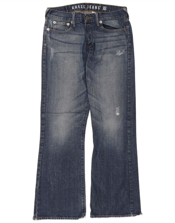 Vaqueros Guess Mujer Bootcut W33 L33 Algodón Azul