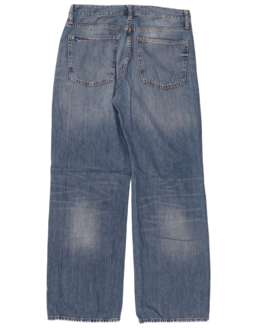 Zara Jeans Sueltos Mujer EU 40 Medium W30 L31 Azul