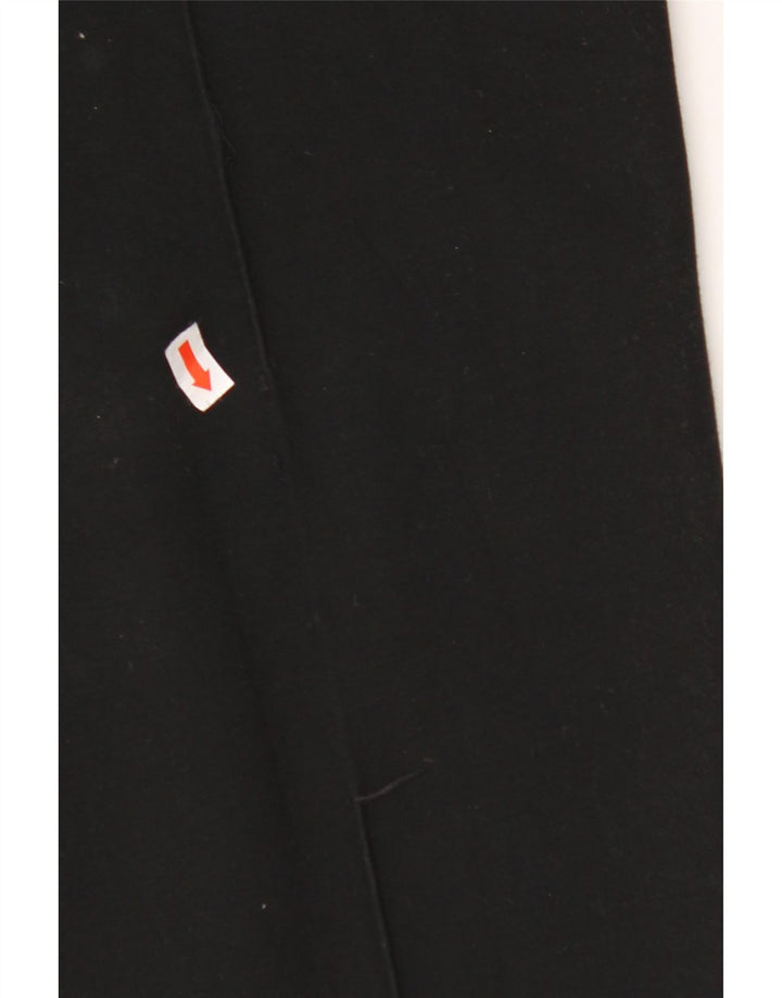 MOSCHINO Pantalones informales baratos y elegantes para mujer UK 12 Medium W32 L29 Negro