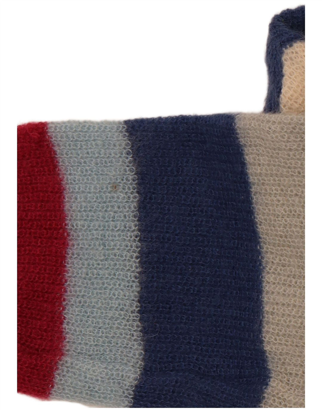 ALDO Suéter tipo jersey con cuello vuelto para mujer EU 42 Grande Rayas multicolores