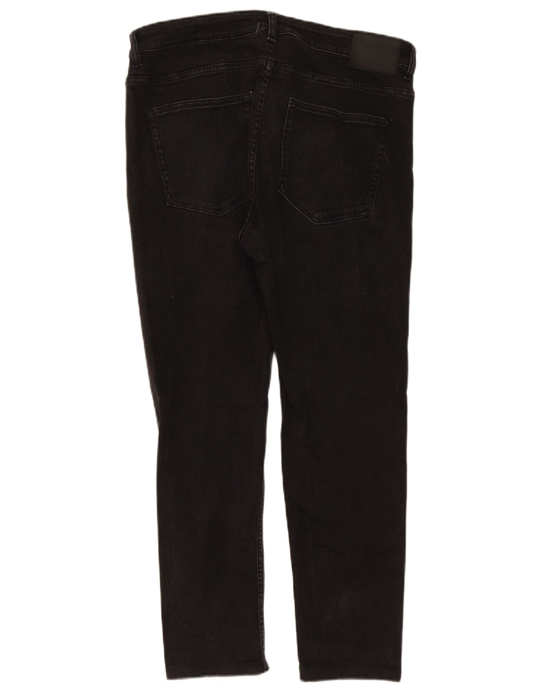 Zara Vaqueros Slim para Hombre EU 46 XL W36 L28 Negro