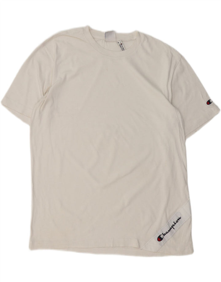 Champion Camiseta para hombre Top Large White Cotton