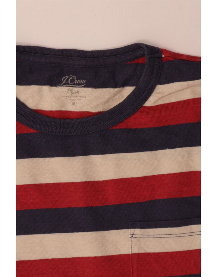 Camiseta J. Crew Hombre Top Medium Algodón A Rayas Multicolor