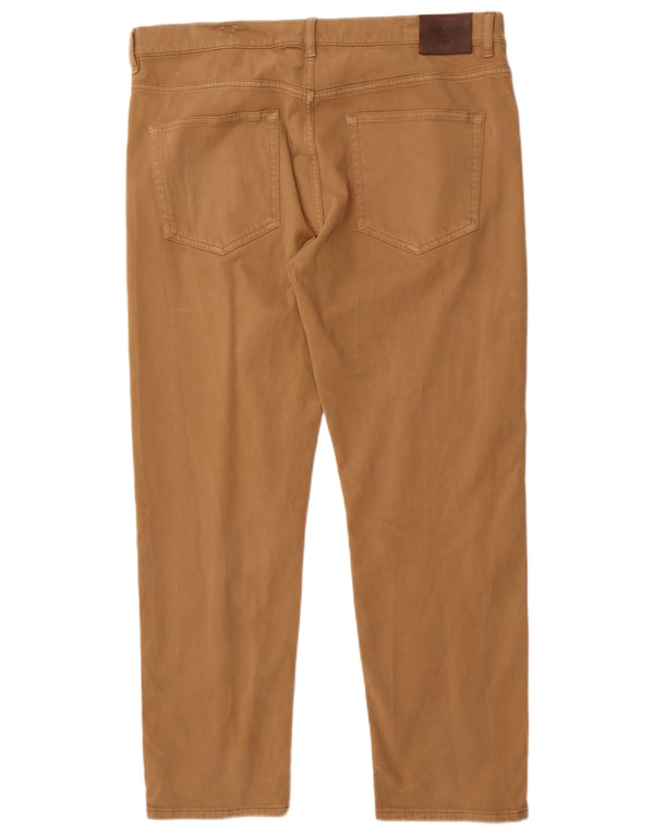 Gant Pantalones informales cónicos para hombre W38 L30 Algodón marrón