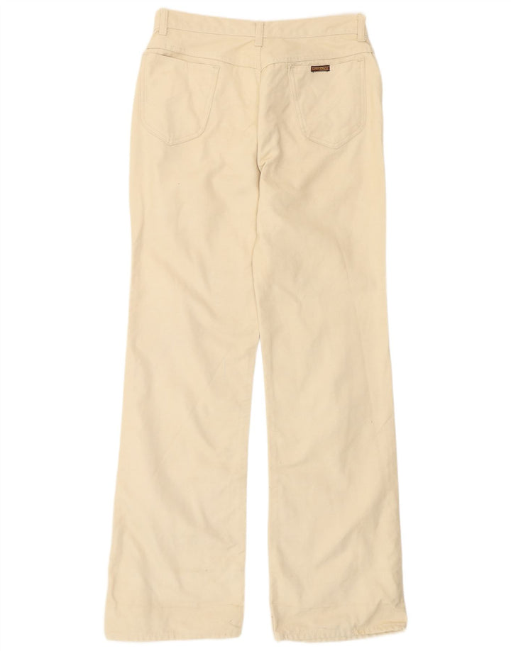 Vaqueros con corte bota para hombre Rifle W38 L36 Algodón blanco roto