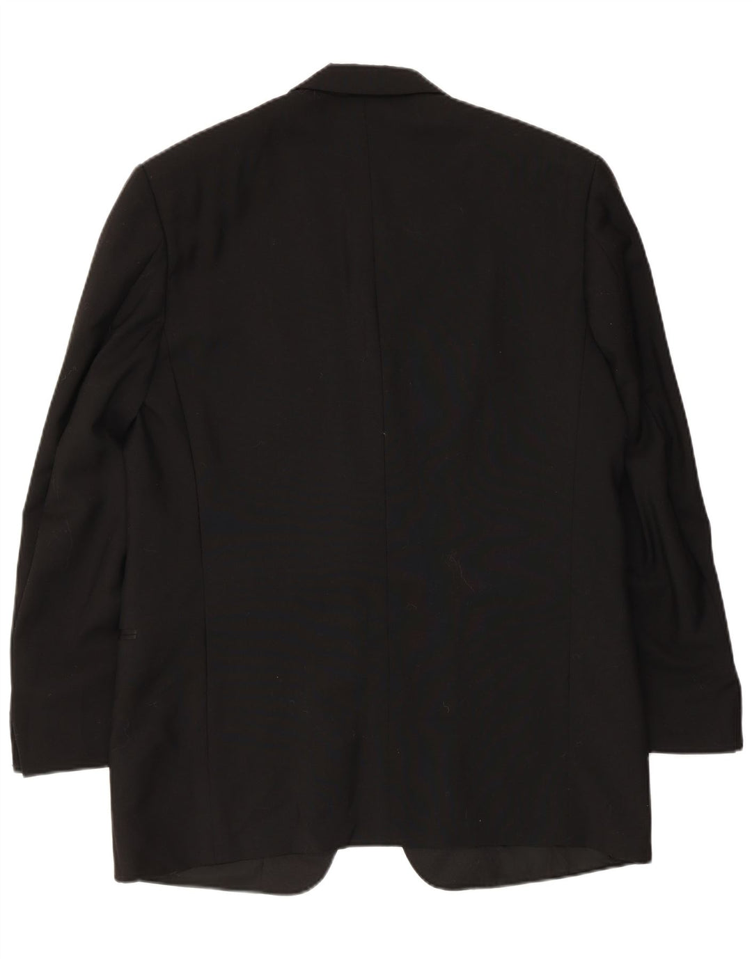 Mario Zegna Chaqueta tipo blazer con 1 botón para hombre IT 50 Large Lana negra con bloques de color
