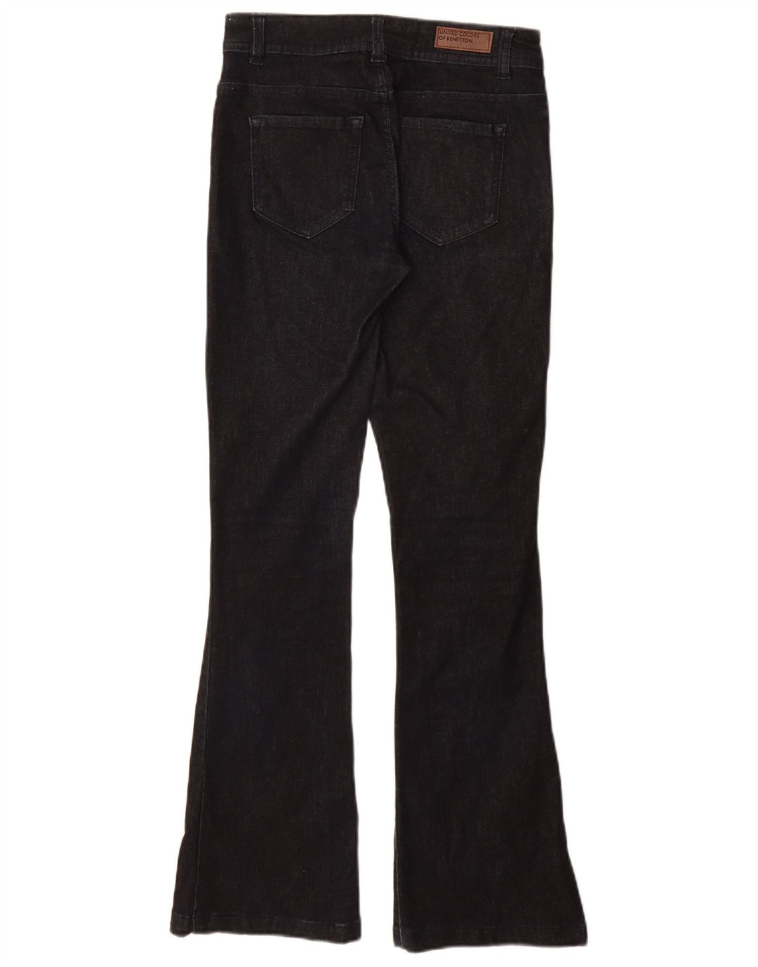 Vaqueros Bootcut Mujer Benetton W27 L30 Azul Marino Algodón