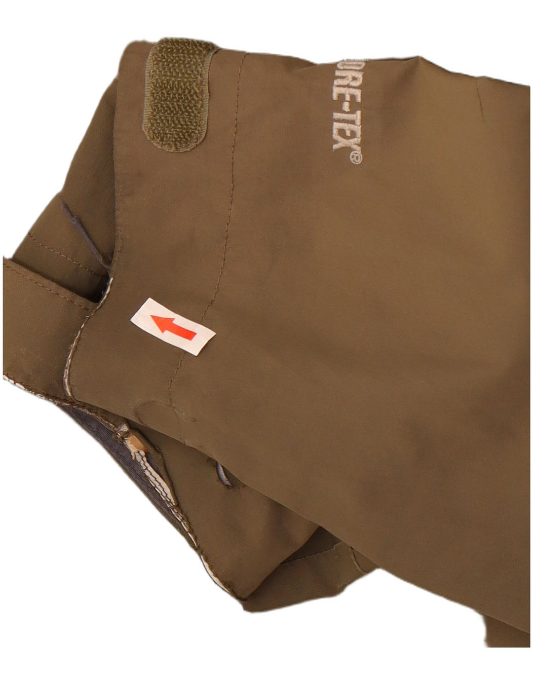 The North Face Chaqueta impermeable con capucha para hombre UK 38 Poliéster caqui medio