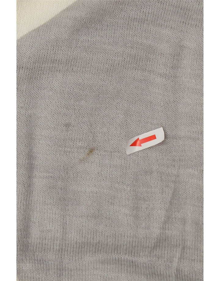 Marks & Spencer Jersey con Cuello Barco para Mujer UK 46 Grande Gris