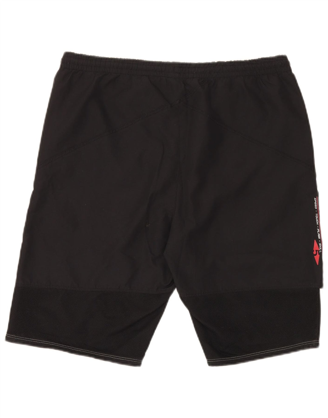 UMBRO Shorts deportivos con estampado de hombre en color negro mediano