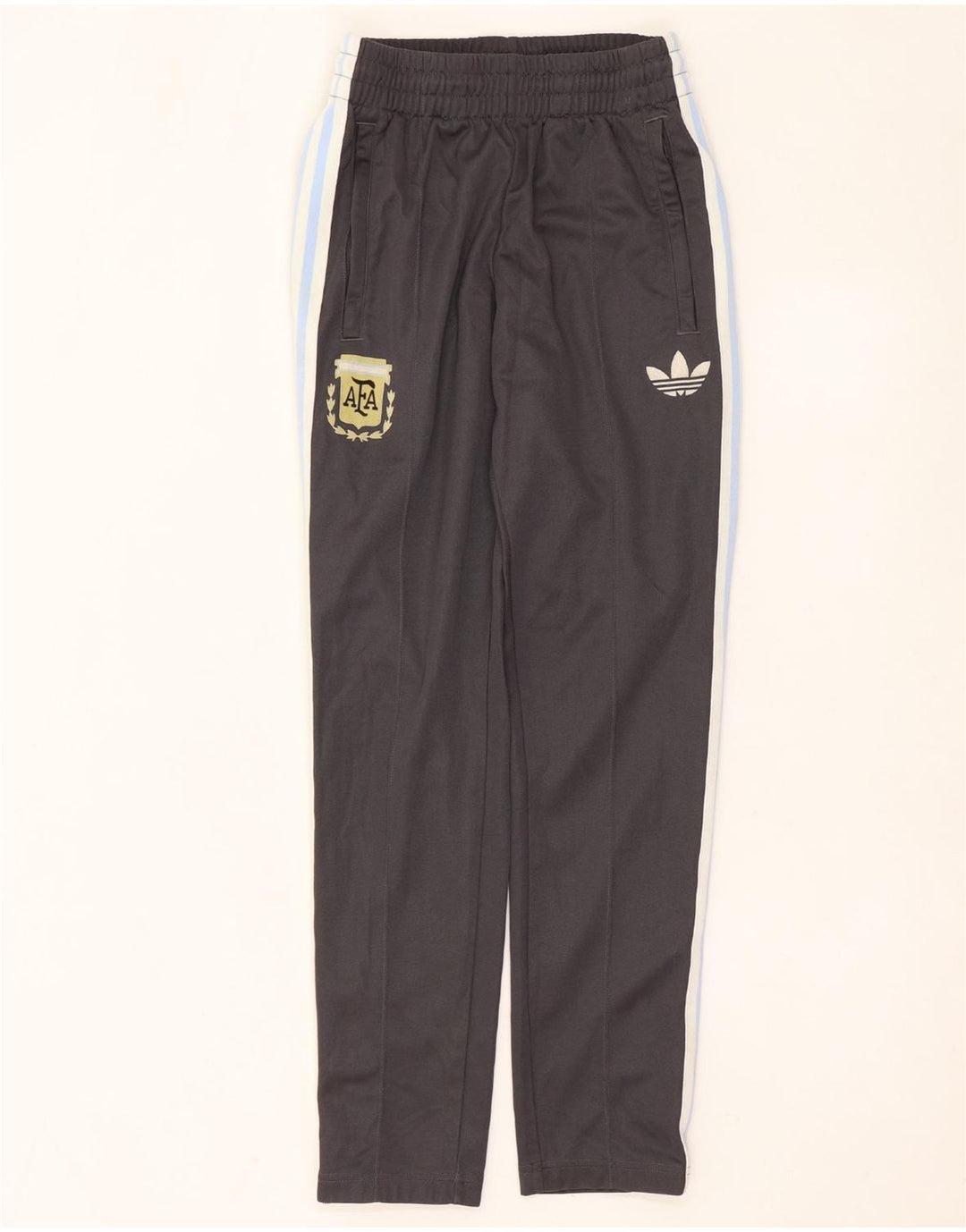 Adidas Hombre Pantalones De Chándal Joggers Pequeño Gris