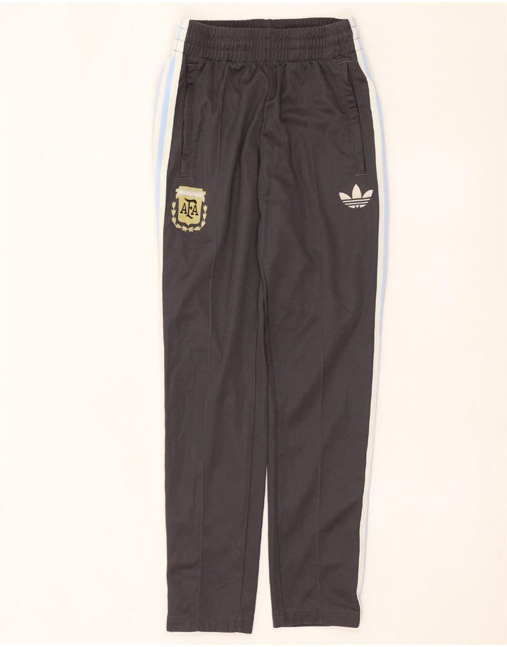 Adidas Hombre Pantalones De Chándal Joggers Pequeño Gris