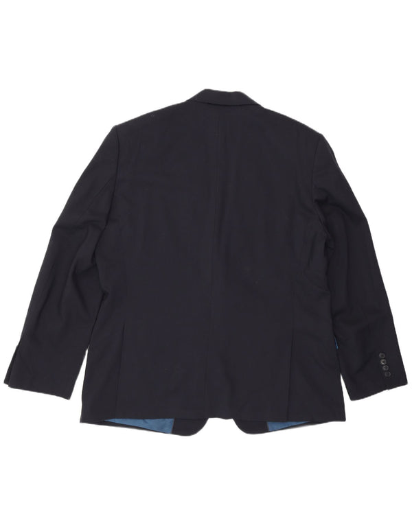 Marks & Spencer Chaqueta tipo blazer de 2 botones para hombre UK 38 Medium Azul marino Clásico