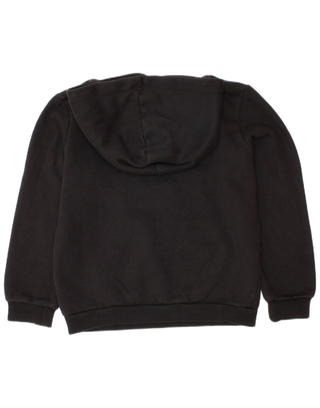 PUMA Sudadera con capucha gráfica para niños 7-8 años Algodón negro