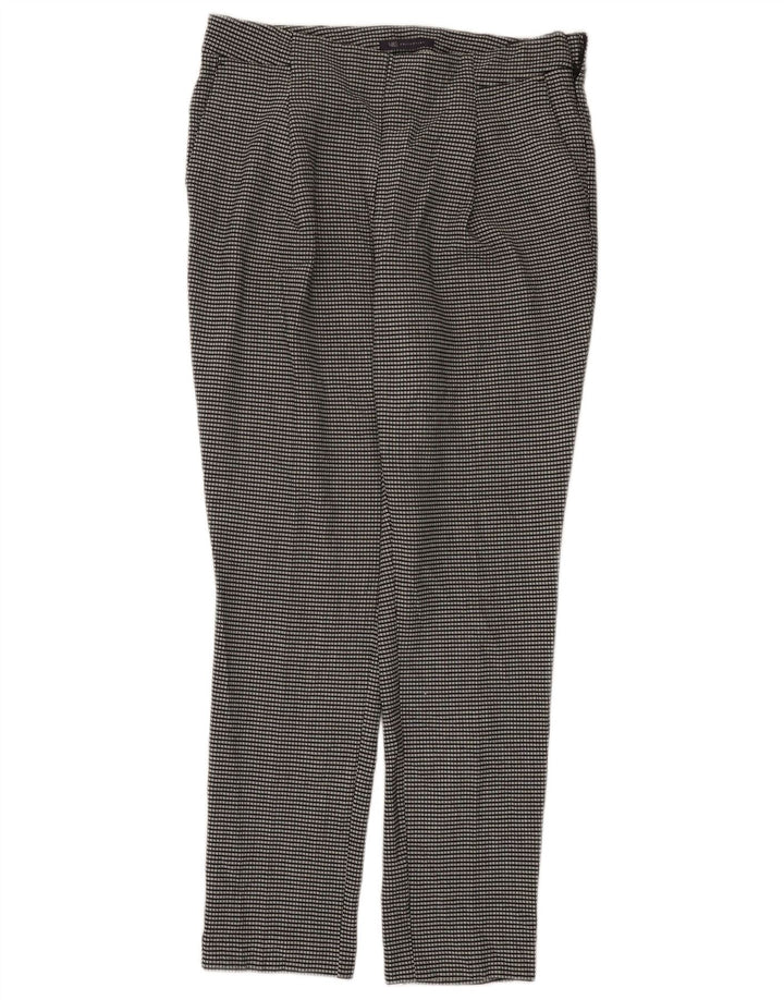Marks & Spencer Pantalones chinos para mujer UK 12 Medium W32 L29 Black Check