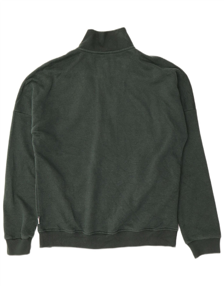 Adidas Hombre Chándal Top Chaqueta Algodón Verde Medio