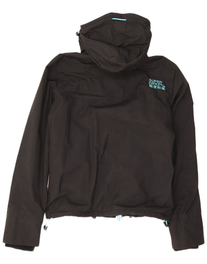 Superdry Chaqueta Cortavientos con Capucha Windcheater para Hombre UK 38 Medium Negro