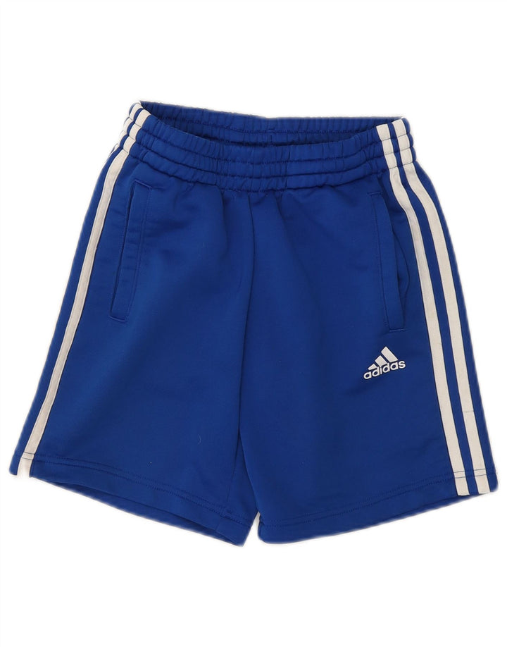 Pantalón corto deportivo ADIDAS Niño 9-10 años Azul Poliéster