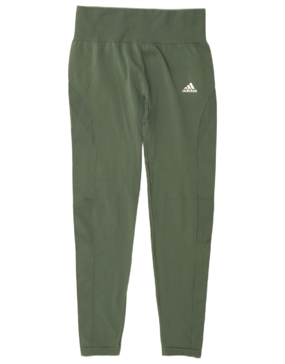 Adidas Leggings para mujer Reino Unido 8/10 Pequeño Verde Poliéster