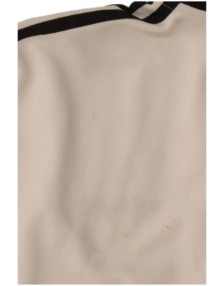 Adidas Hombre Chándal Top Chaqueta Grande Blanco Colorblock Algodón