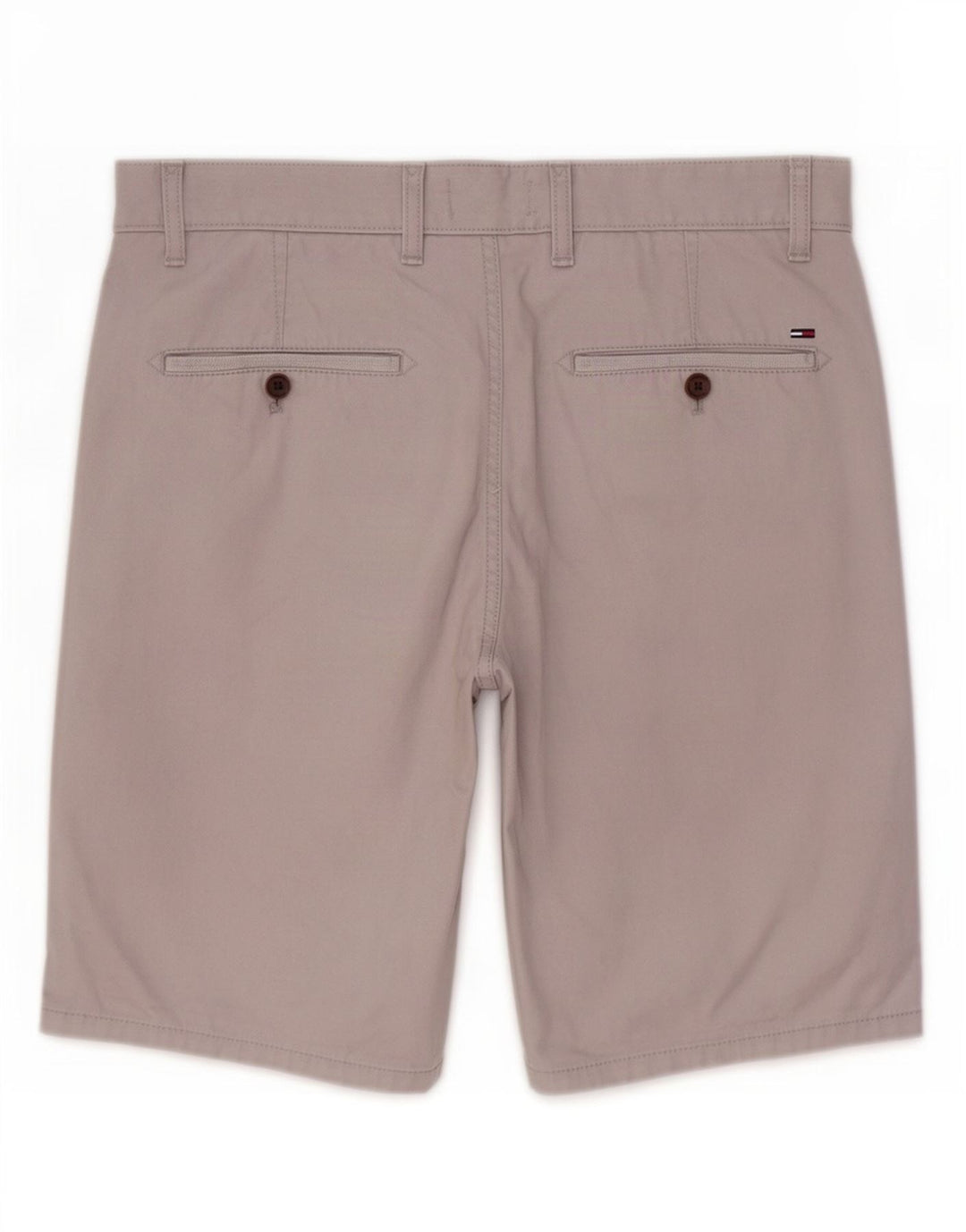 Tommy Hilfiger Pantalones cortos chinos para hombre W31 Algodón gris medio