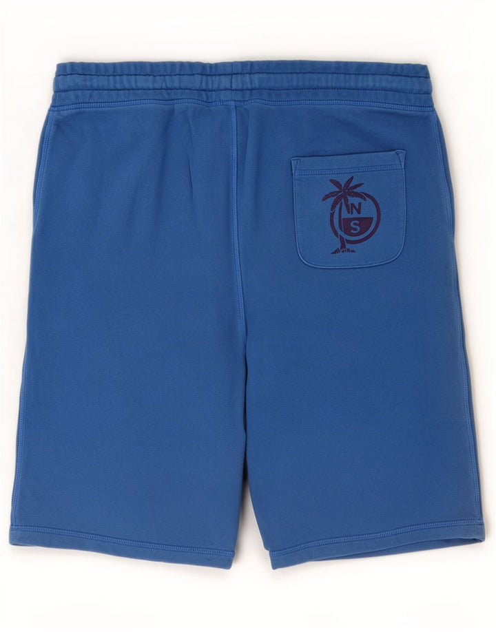 Pantalones cortos deportivos para hombre North Sails Algodón azul medio