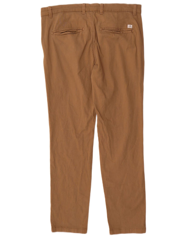 Jack & Jones Mens Marco Slim Chino Pantalones W36 L30 Algodón Beige