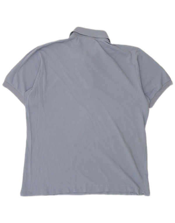 Polo Lacoste para hombre talla 5 grande algodón azul