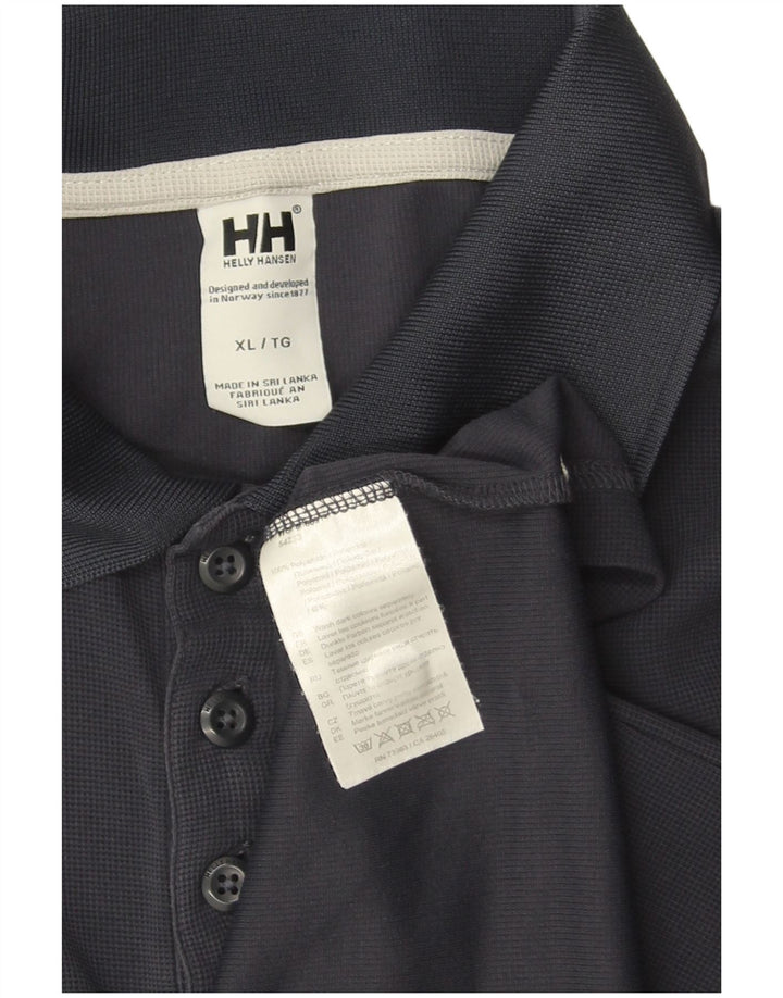 HELLY HANSEN Polo Hombre XL Poliamida Azul Marino