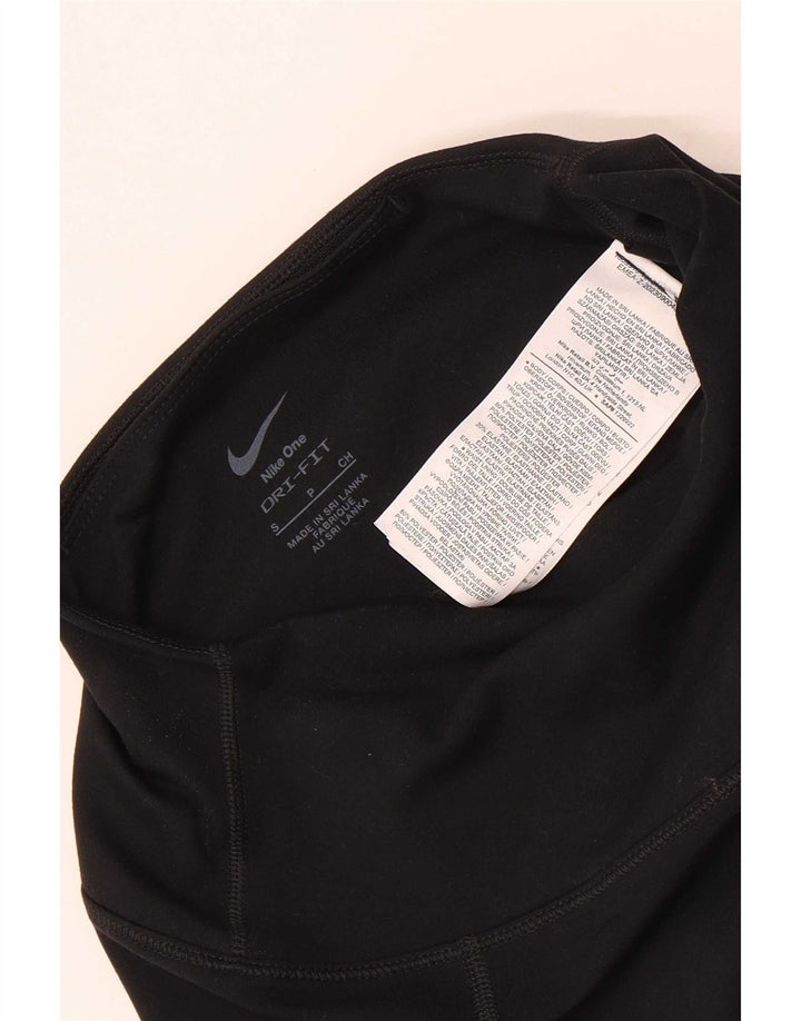 Nike Leggings Dri Fit Graphic para mujer UK 8 Small Poliéster negro