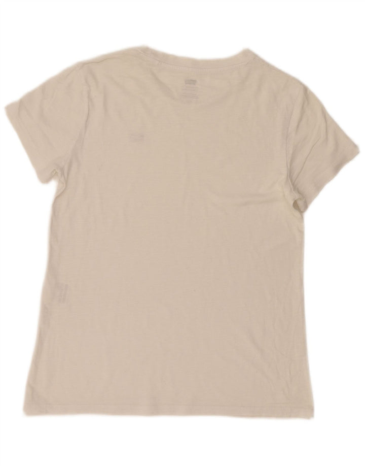 Levi's Perfect Crew Camiseta para hombre, talla pequeña, color blanco