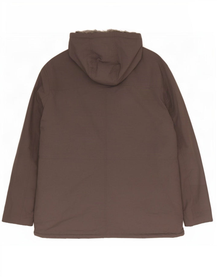 Refrigiwear Parka con capucha para hombre UK 46 3XL Gris
