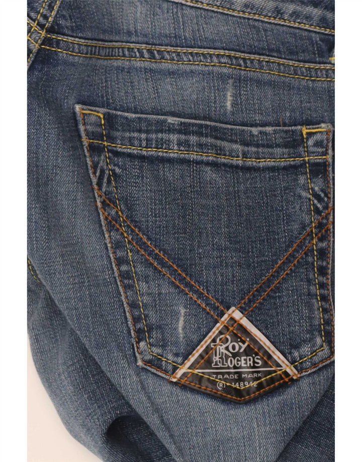 Roy Rogers Vaqueros ajustados Seven Bell para mujer W27 L29 azul