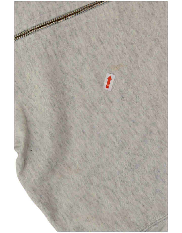 CHAMPION Chaqueta de chándal para mujer Reino Unido 16 Grande Gris moteado