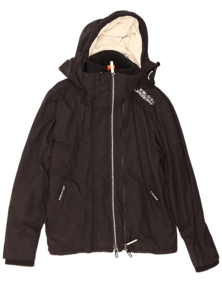Superdry Chaqueta Cortavientos The Windcheater para Mujer UK 44 Medium Black