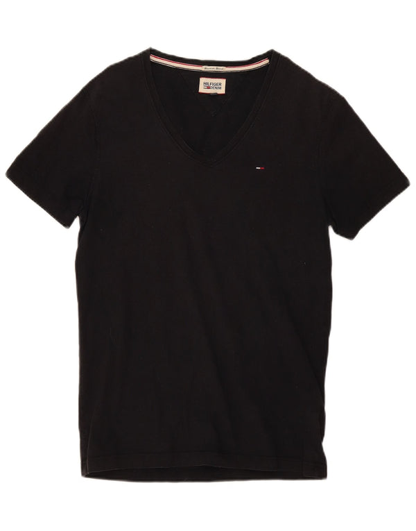 Camiseta Tommy Hilfiger Hombre Top Medium Negro Algodón