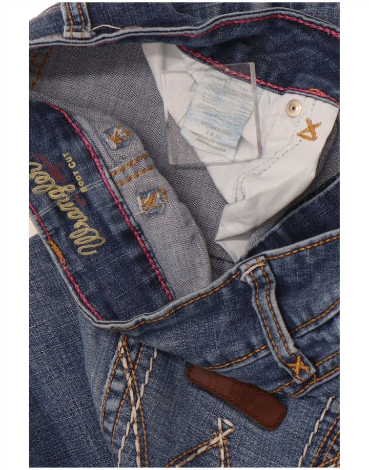 WRANGLER Jeans Bootcut para Mujer US 3 Small W30 L32 Algodón Azul