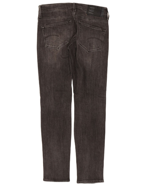 Vaqueros pitillo G-Star 3301 para hombre W28 L30 Algodón gris