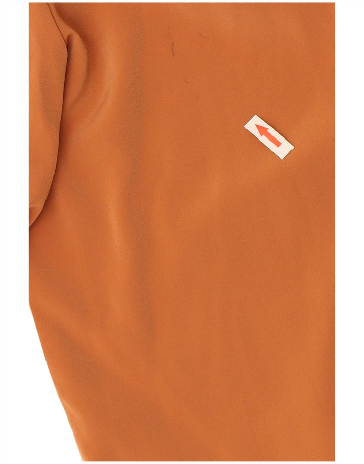 JACQUES VERT Cárdigan extragrande para mujer UK 46 Grande Naranja Poliéster