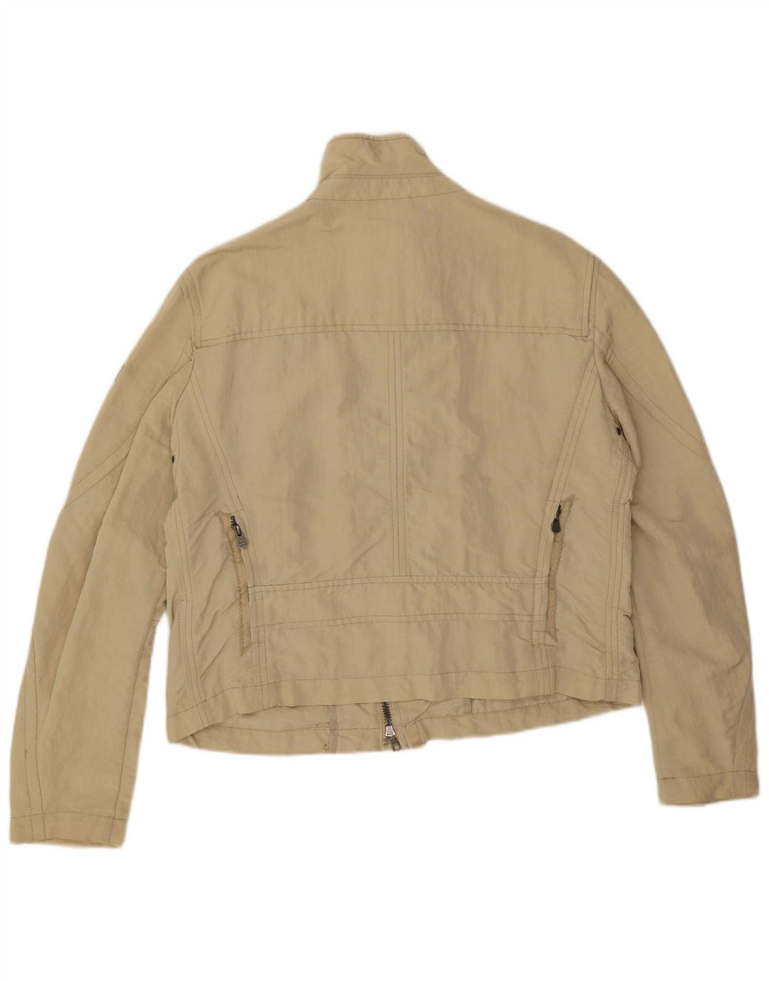 PEUTEREY Chaqueta bomber corta para mujer IT 54 3XL Poliamida beige