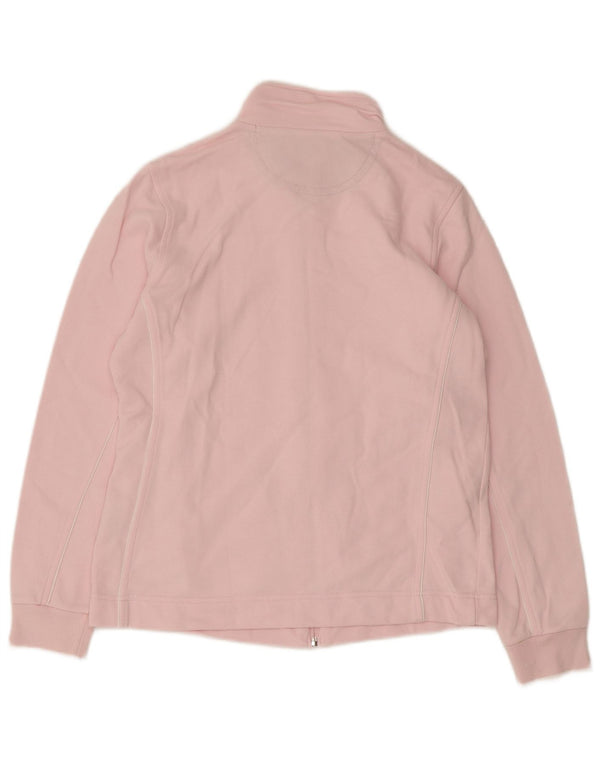 Champion Chaqueta de chándal de ajuste regular para mujer UK 10 Small Pink Cotton