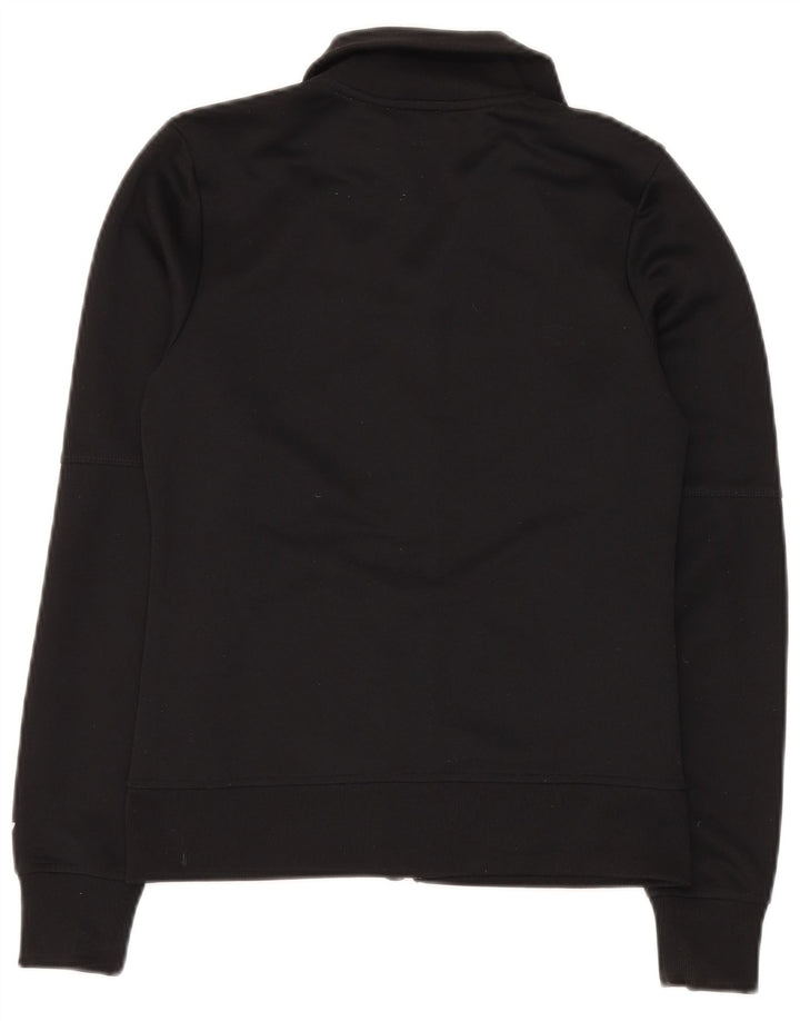 Freddy Chaqueta de chándal gráfica para mujer UK 10 Small Poliéster negro