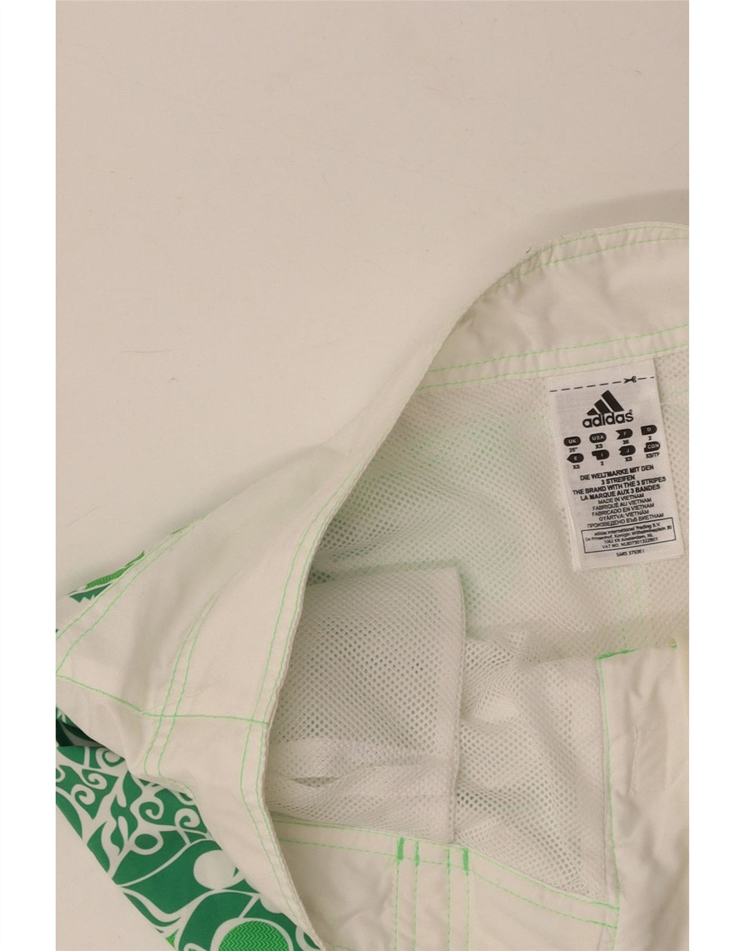 Bañador ADIDAS Hombre XS Blanco Paisley Poliéster