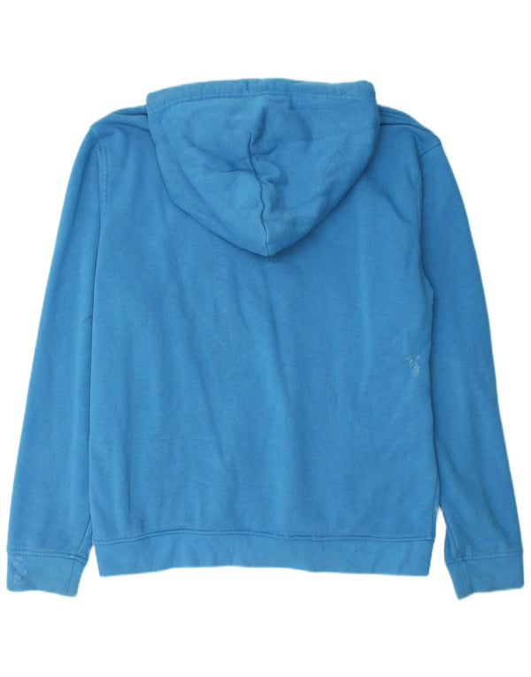 Animal - Jersey con capucha y estampado gráfico para hombre, algodón azul grande