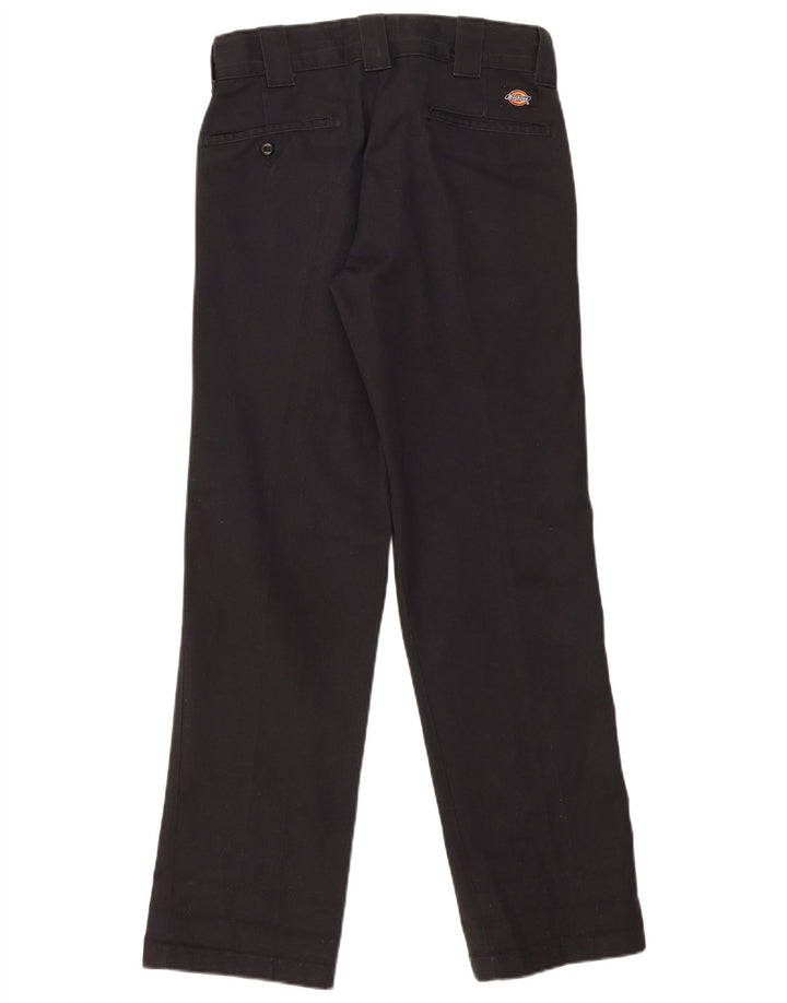 Dickies Pantalón chino recto y ajustado para hombre W30 L32 Poliéster negro